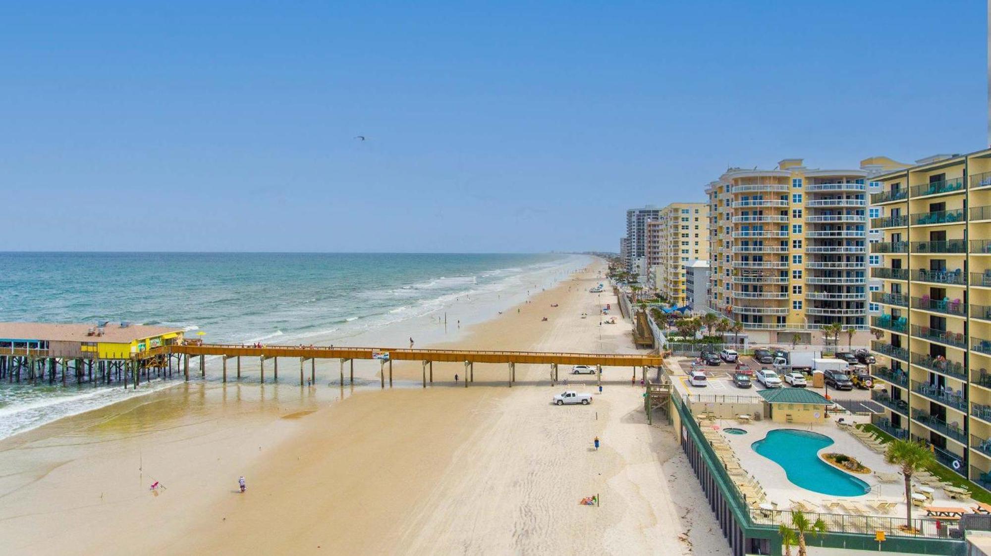 Ocean Front Condo With Amazing Views! Sunglow Resort 402 By Brightwild Daytona Beach Shores Екстериор снимка